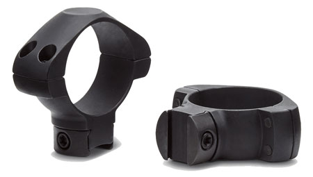 [698156074190] Konus 7419 Steel Rings  Black 30mm 3/8" Grooved Receiver Medium 0 MOA