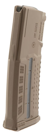 [7290105947314] FAB Defense FXUMAGR30T Ultimag 30R Polymer Window Magazine 30rd 223 Rem/5.56x45mm NATO AR-15/ M16/M4 Flat Dark Earth Reinforced Polymer Body