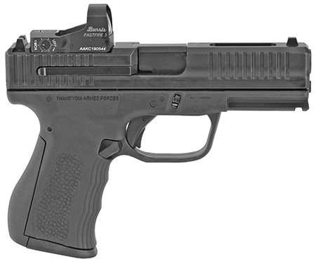 [850979006158] FMK G9C1EPROB Elite Pro Plus 9mm Luger Single 4" 14+1 Black Polymer Grip/Frame Black Carbon Steel Slide
