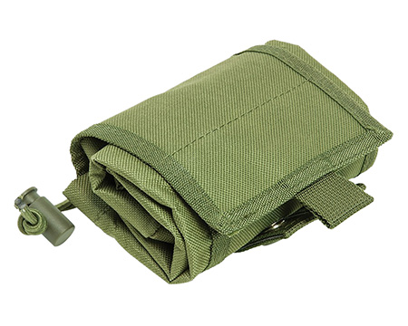[814108017347] NcStar CVFDP2935G VISM Folding Dump Pouch Green Canvas