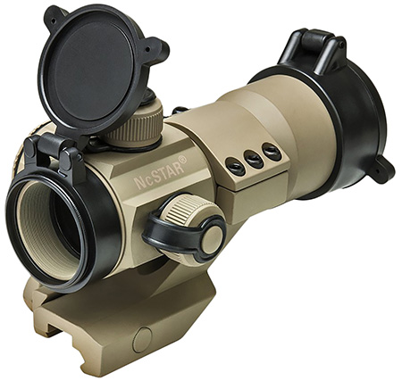 [848754001191] NcStar DRGB135T 35mm Red/Green/Blue Dot Optic  Tan Powder Coated 1 x 35 mm 3 MOA  Red/Green/Blue Dot