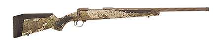 [011356574190] Savage Arms 57419 110 High Country 6.5 PRC 3+1 24", Midnight Bronze Cerakote, TrueTimber Strata Fixed AccuStock with AccuFit
