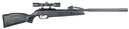 [793676090405] Gamo 611006875554 Swarm Whisper Gas Piston 22 Pellet 10rd Black Fluted/Rifled Barrel, Black Receiver Fixed All Weather Stock Scope 4x32mm