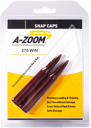 [666692122248] A-Zoom 12224 Rifle Snap Cap 270Win 2Pack