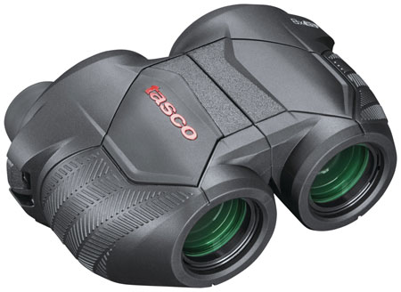 [046162008256] Tasco 100825 Focus-Free  8x25mm Porro Prism, Insta Focus Black Aluminum w/Rubber Armor