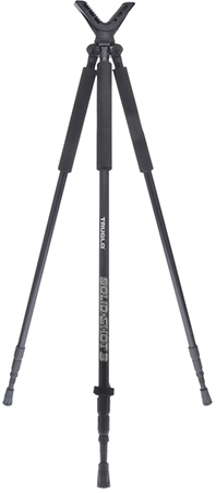 [788130025864] TruGlo TG8925XB Solid-Shot  22-68" Tripod Black Aluminum