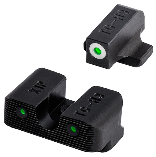 [788130026359] TruGlo TG231G1AC Tritium Pro  Black | Green Tritium Orange Outline Front Sight Green Tritium Rear Sight