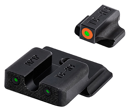 [788130026397] TruGlo TG231MP1C Tritium Pro  Black | Green Tritium Orange Outline Front Sight Green Tritium Rear Sight