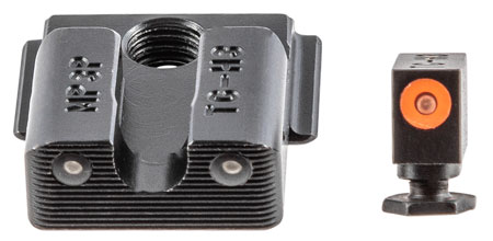 [788130026854] TruGlo TG231MP3C Tritium Pro  Black | Green Tritium Orange Outline Front Sight Green Tritium Rear Sight