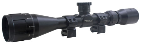 [631618114485] BSA 1739X40AO Sweet 17 Black Matte 3-9x 40mm AO 1" Tube 30/30 Duplex Reticle Features Dovetail Rings