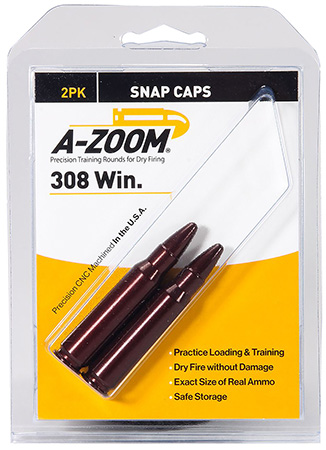 [666692122286] A-Zoom 12228 Rifle Snap Cap 308Win 2Pack