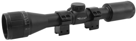 [793676090849] BSA AIR4X32AOTB Outlook  Matte Black 4x32mm AO 1" Tube Mil-Dot Reticle