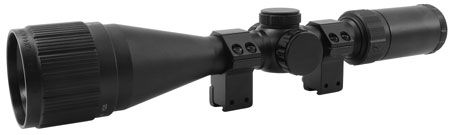 [793676090856] BSA AIR412X44A Outlook  Matte Black 4-12x44mm AO 1" Tube Illuminated Red/Green Mil-Dot Reticle