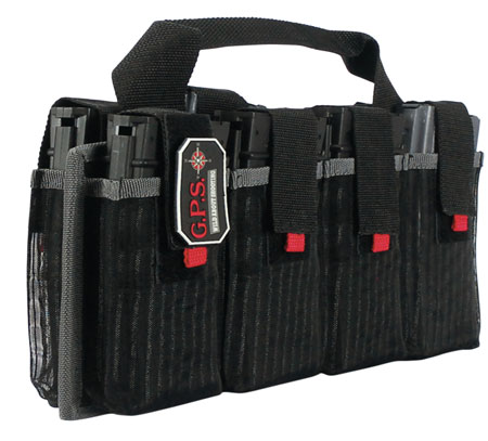 [819763011020] GPS Bags 1365MAG Mag Tote AR Black Nylon