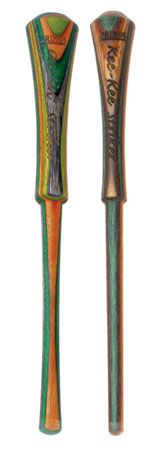 [010135015107] Primos PS1510 Custom Striker  Striker Call Attracts Turkey Species Multi-Color Wood 2 Pack