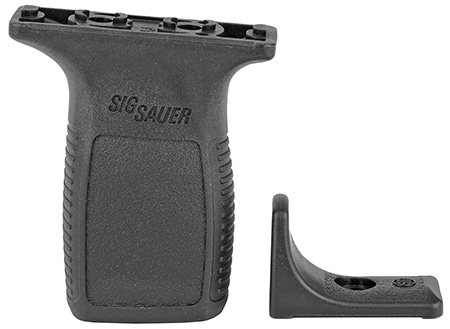 [798681598991] Sig Sauer KITTRDGRIPVEERTICALBLK Tread Vertical Grip with Barricade Stop Black Polymer