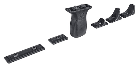 [798681598847] Sig Sauer KITTRDGRIPFORWARDBLK Tread Forward Grip Kit Black Polymer
