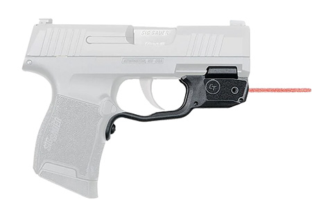 [850002469400] Crimson Trace 0181501 Laserguard  Fits Sig P365/P365XL/P365SAS, Red Laser Black Polymer Trigger Guard Mount