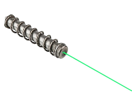 [798816543780] LaserMax LMSG517G Green Guide Rod Laser for Glock  17/17 MOS/34 Gen 5 Black