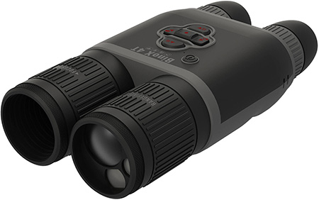 [658175115618] ATN TIBNBX4381L BinoX 4T Thermal Binocular Black 1.2-5x19mm 4th Generation 384x288, 60Hz Resolution Features Rangefinder