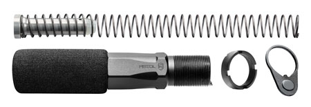 [813318020284] Phase 5 Weapon Systems HEX2C Hex-2 Buffer Tube Assembly Black Aluminum AR-Pistol Platform