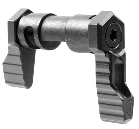 [813318024015] Phase 5 Weapon Systems SAFE90BLK Safety Selector 90 Degree AR-Platform Black Anodized Aluminum Ambidextrous