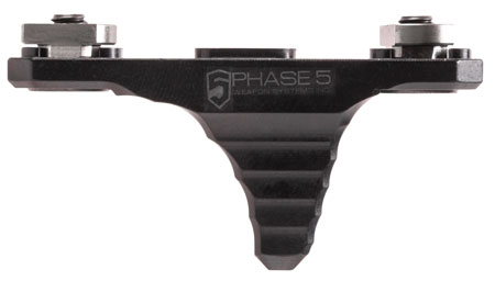 [813318023032] Phase 5 Weapon Systems MHSMLOKBL M-LOK Mini Hand Stop Black Anodized 6061-T6 Aluminum