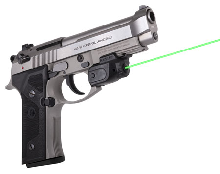 [798816543810] LaserMax GSLTNG Green Lightning Rail with GripSense  Black