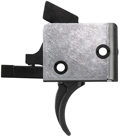 [850544004220] CMC Triggers 95503 Drop-In PCC Black/Silver Flat Trigger Single-Stage 3-3.50 lbs Draw Weight