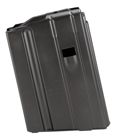 [766897410796] DuraMag 5X62041185CPD SS  5rd 7.62x39mm for AR-15 Black w/ Black Follower Detachable