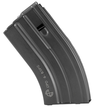 [766897411748] DuraMag 2068041207CPD SS  20rd 22 Nosler/6.8 SPC for AR-15 Black w/ Gray Follower Detachable