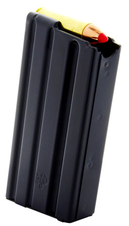 [766897411830] DuraMag 5X45041175CPD SS  5rd 450 Bushmaster for AR-15 Black w/ Black Follower Detachable