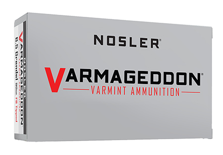 [054041651820] Nosler 65182 Varmageddon  6.5Grendel 90gr Flat Base Tipped 20 Per Box/10 Case