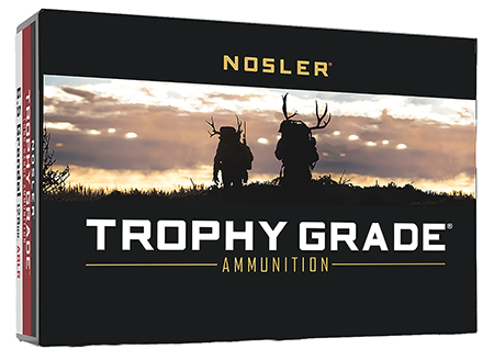 [054041601467] Nosler 60146 Trophy Grade Long-Range 6.5Grendel 129gr Nosler Spitzer AccuBond Long Range 20 Per Box/10 Case