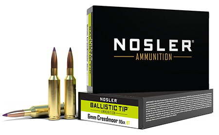 [054041400527] Nosler 40052 Ballistic Tip  6mmCreedmoor 95gr Spitzer Ballistic Tip 20 Per Box/10 Case