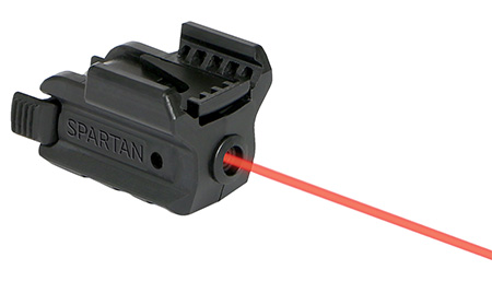 [798816543209] LaserMax SPSR Red Spartan Adjustable Fit Laser  Black