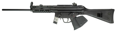 [897903003227] PTR 408 9R *CA Compliant 9mm Luger 10+1 (2) 16" Heat Treated Carbine Barrel, Mil-Spec Anodized Aluminum M-Lok Handguard, Fixed Polymer Stock w/Sling Attachment