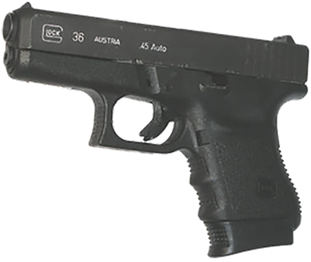 [605849200453] Pearce Grip PG36 Grip Extension  made of Polymer with Black Finish for Glock 36