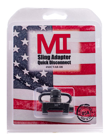 [816537010081] Midwest Industries MCTAR08 Quick Detach  Sling Adapter Black Aluminum