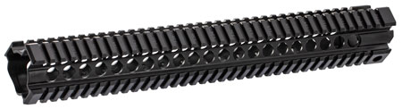 [812102031123] MIDWEST INDUSTRIES INC MICRT15 T-Series AR-15 6061 Aluminum Black Hard Coat Anodized 15"