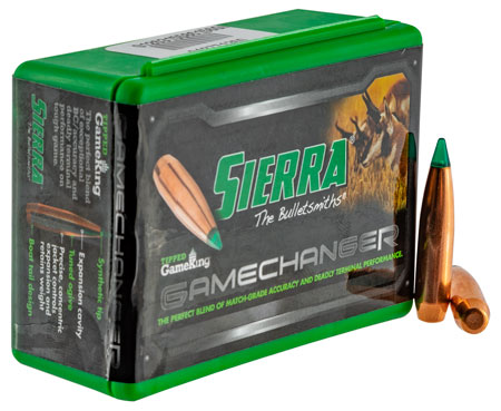 [092763343302] Sierra 4330T Tipped GameKing  6.5Creedmoor 130gr Hollow Point Boat Tail 50/Box