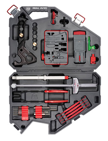 [813119012631] Real Avid AVAR15AMK Armorer's Master Kit AR15 Gray/Red Multiple