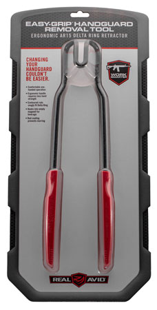 [813119012730] Real Avid AVEGHRT Easy Grip Handguard Removal Tool Metal Rifle Firearm AR15/M16 Red Rubber Handle