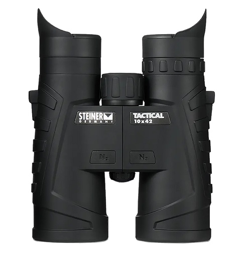[000381865069] Steiner 2005 T1042 Tactical 10x42mm Roof Prism, Fast-Close Focus, Black Makrolon w/Rubber Armor
