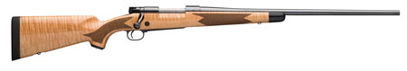 [048702018534] Winchester Repeating Arms 535218289 Model 70 Super Grade 6.5 Creedmoor Caliber with 5+1 Capacity, 22" Barrel, High Polished Blued Metal Finish  &  Gloss AAA Maple Stock Right Hand (Full Size)