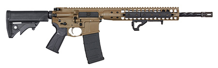 [855193006922] LWRC ICDIR5CK16 Individual Carbine Direct Impingement 5.56x45mm NATO 30+1 16.10" Barrel, Exclusive Flat Dark Earth, A2 Flash Hider, Steel Receiver, 6 Position Stock, Magpul MOE Grip, Optics Ready