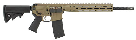 [853143008422] LWRC ICDIR5CK16ML Individual Carbine Direct Impingement 5.56x45mm NATO 30+1 16.10" Barrel, Exclusive Flat Dark Earth Anodized Receiver, A2 Flash Hider, 6 Position Stock, Magpul MOE Grip, Optics Ready