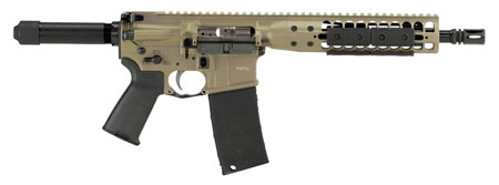 [853143008545] LWRC ICDIP5CK10 Individual Carbine Direct Impingement 5.56x45mm NATO 30+1 10.50" Barrel, Exclusive Flat Dark Earth Cerakote Receiver, Buffer Tube Stock, Magpul MOE Grip, Optics Ready