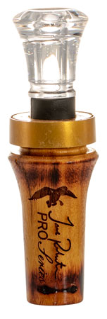 [040444513988] Duck Commander DCPROBH Pro Series Burnt Hedge Open Call Double Reed Mallard Hen Sounds Attracts Ducks Brown Wood