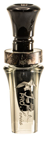 [040444513957] Duck Commander DCPROAS Jase Robertson Friction Open Call Double Reed Mallard Hen Sounds Attracts Ducks, Smoke Gray Acrylic